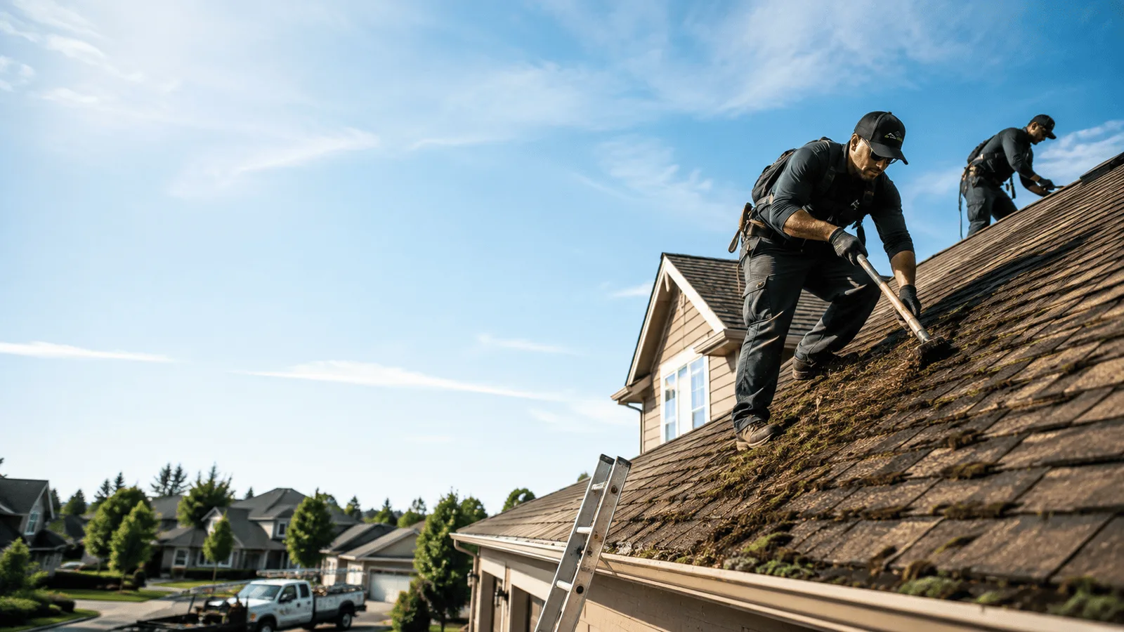 Roof Moss Removal in West Olive, MI near me